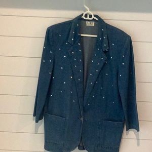 I.A.G. Vintage Denim Blazer